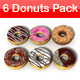 6 Donuts Pack